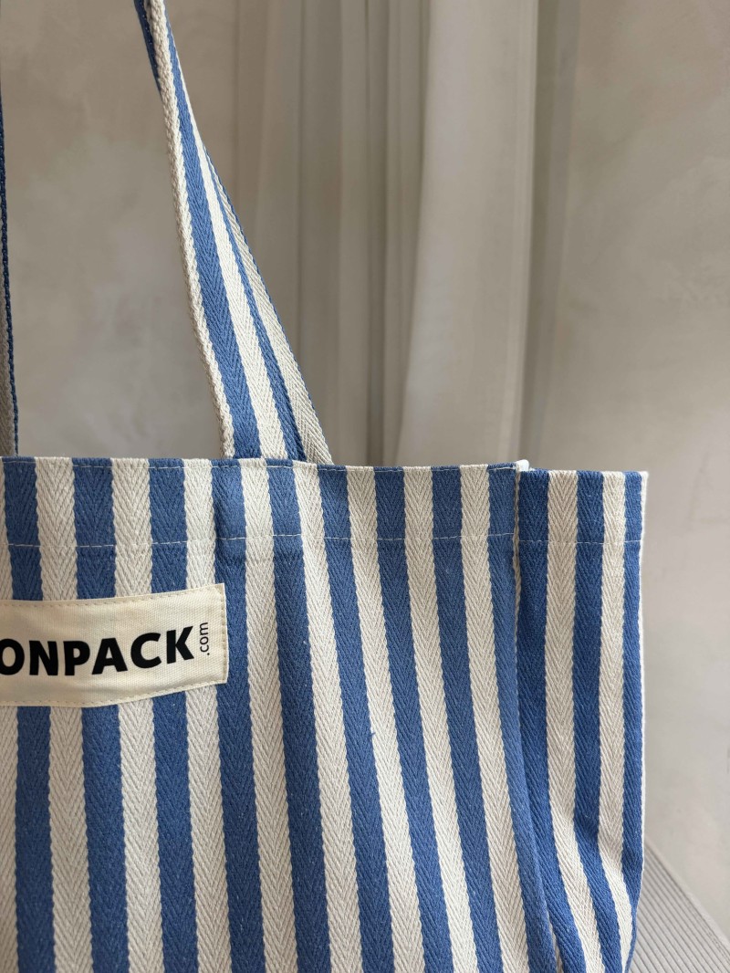 Kopie von Tasche NICE LINEA Blau – L (58 x 24 x 35 cm)