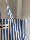 Kopie von Tasche NICE LINEA Blau – L (58 x 24 x 35 cm)
