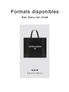 SAC TISSU NON TISSE NOIR