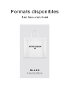 SAC TISSU NON TISSE BLANC