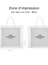 SAC TISSU NON TISSE BLANC
