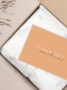 FLORENCE" THANK-YOU CARD 10.5X14.8CM