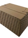 Shipping crate with adhesive closure - XL