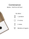 Box - Kraft M HAUT