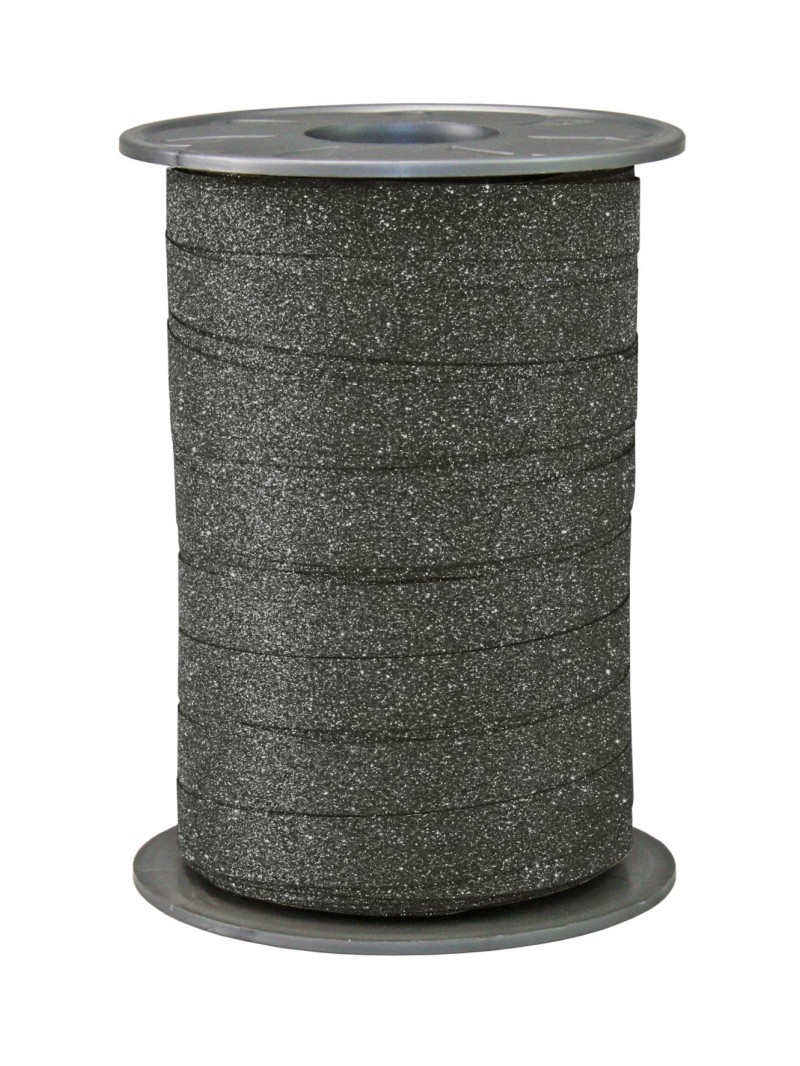 Glitter bolduc - Black