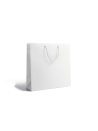 Bolsa de papel de lujo - XS blanca sin impresión