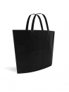 Non-woven bag boat style - Black M without print