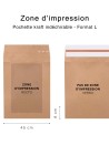 Pochette kraft indéchirable S