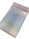 Luftpolstertasche - Regenbogenweiß S