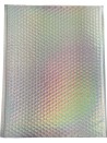 Bubble pouch - Rainbow white L