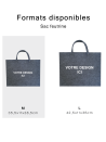 SAC GRENOBLE - GRIS - M (35,5x11x28,5cm)