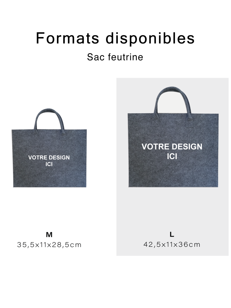 Bolso GRENOBLE – Gris – L (42,5x11x36 cm)