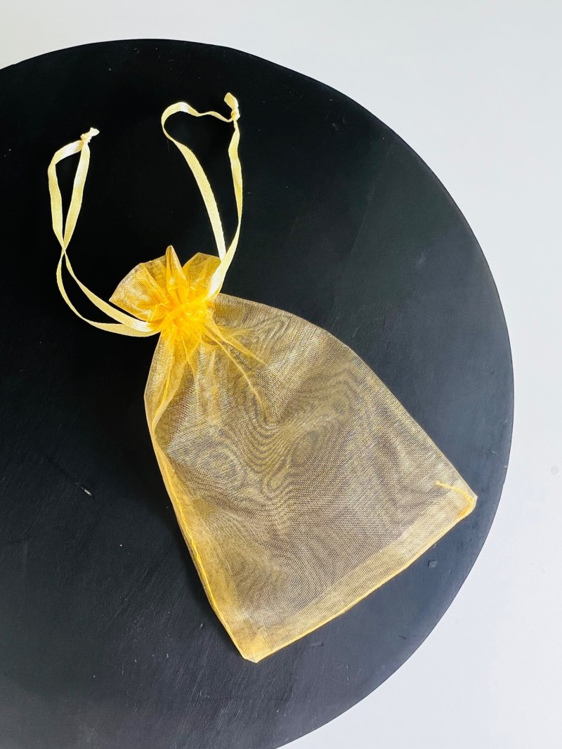 Pochon organza - Doré S