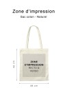 SAC PARIS - NATUREL (38x42cm)