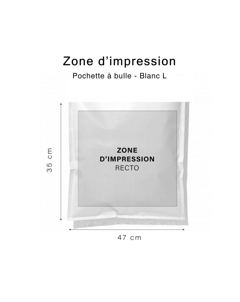 Bolsa de burbujas - Blanca L