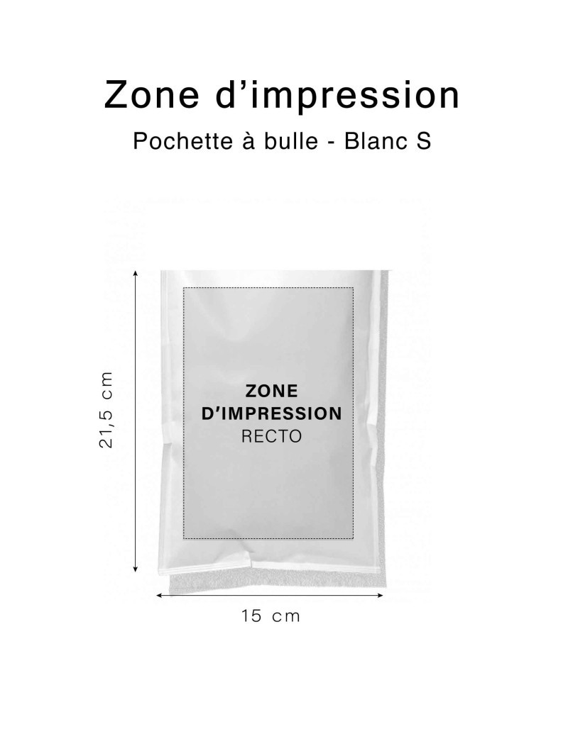 Bolsa de burbujas - Blanca S