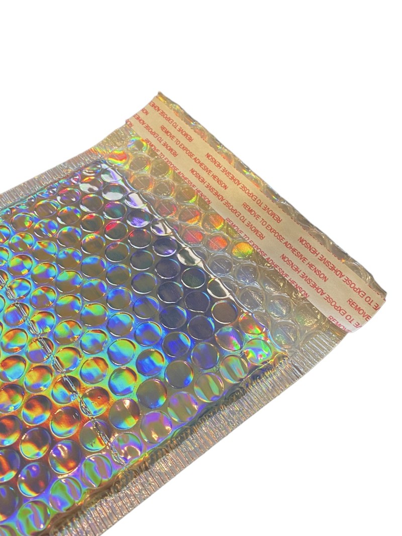 Luftpolsterumschläge - Laser Silver Größe S