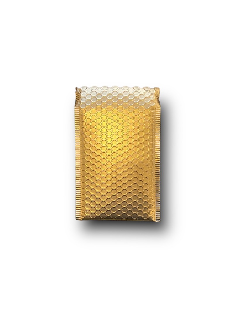 Sobres con burbujas - Oro Mate tamaño S
