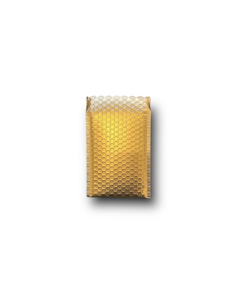 Metallic Bubbel Envelop - Goud Mat S