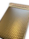 Metallic Bubbel Envelop - Mat Goud M
