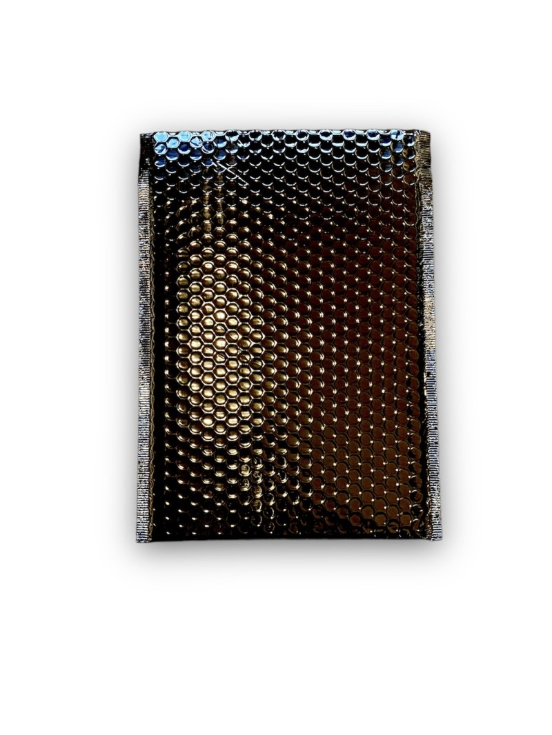 Sobres con burbujas - Negro Brillante tamaño M