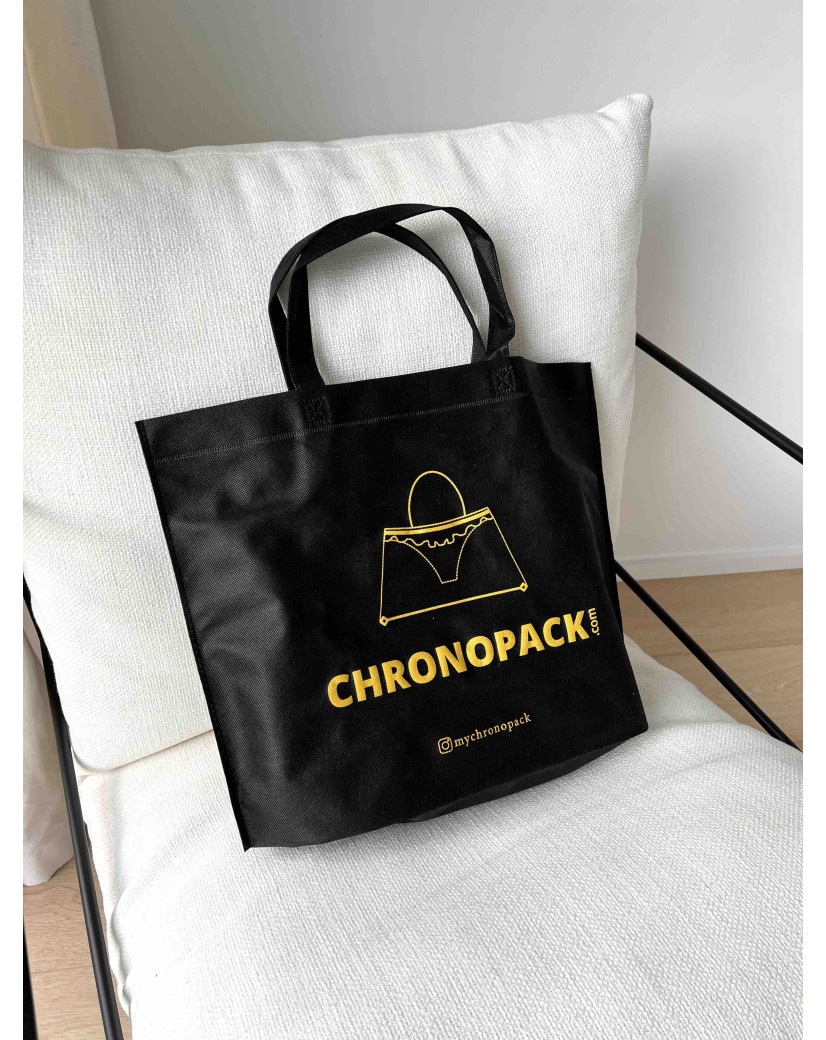 SAC MARSEILLE NOIR - M (45x10x35cm)