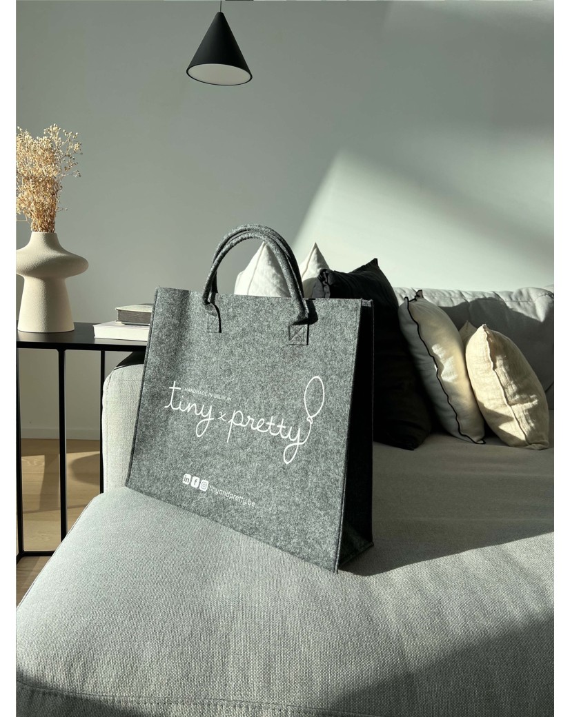 Bolso GRENOBLE – Gris – L (42,5x11x36 cm)