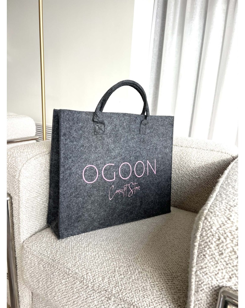 GRENOBLE Bag – Grey – L (42.5x11x36 cm)