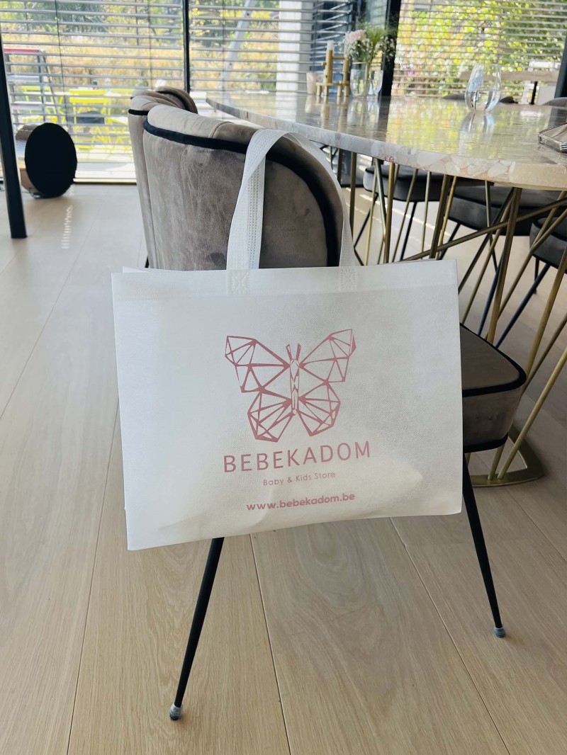 Günstige und umweltfreundliche personalisierte weiße Stofftasche