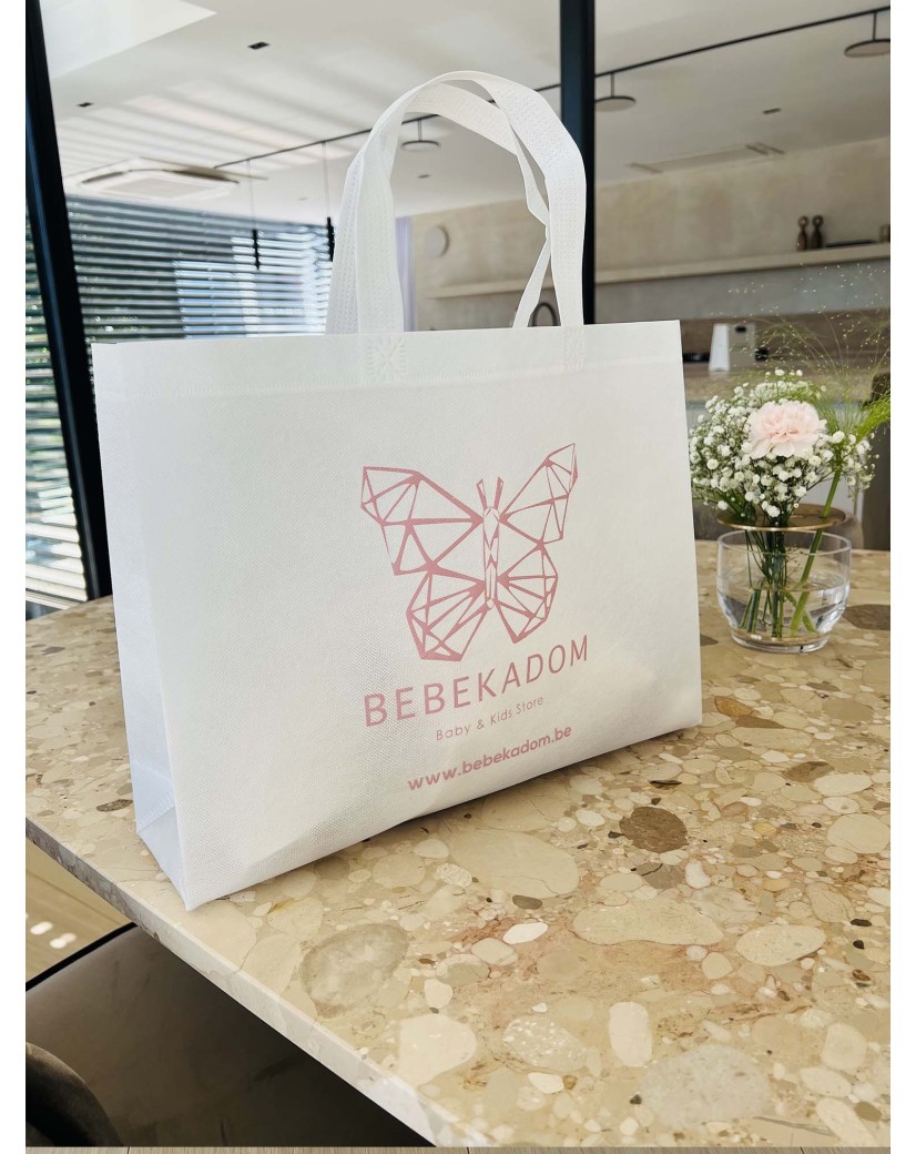 Günstige und umweltfreundliche personalisierte weiße Stofftasche