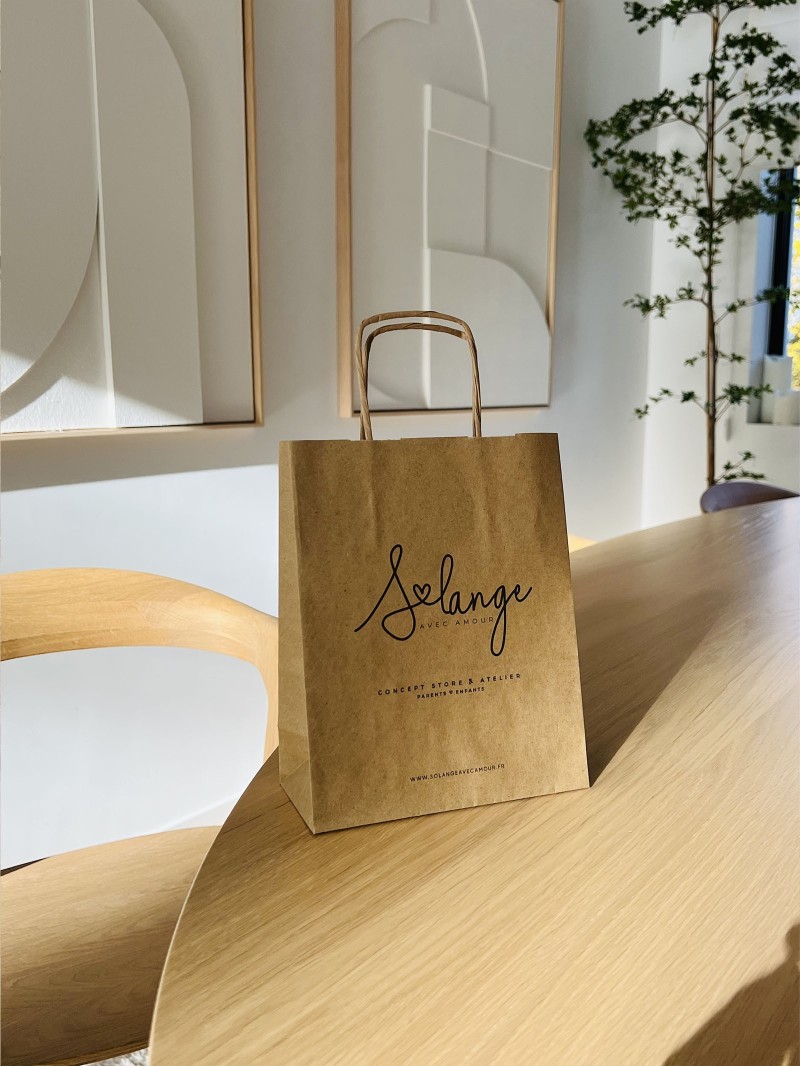 Bolsa Kraft S – Formato Compacto, Gran Aliado Profesional
