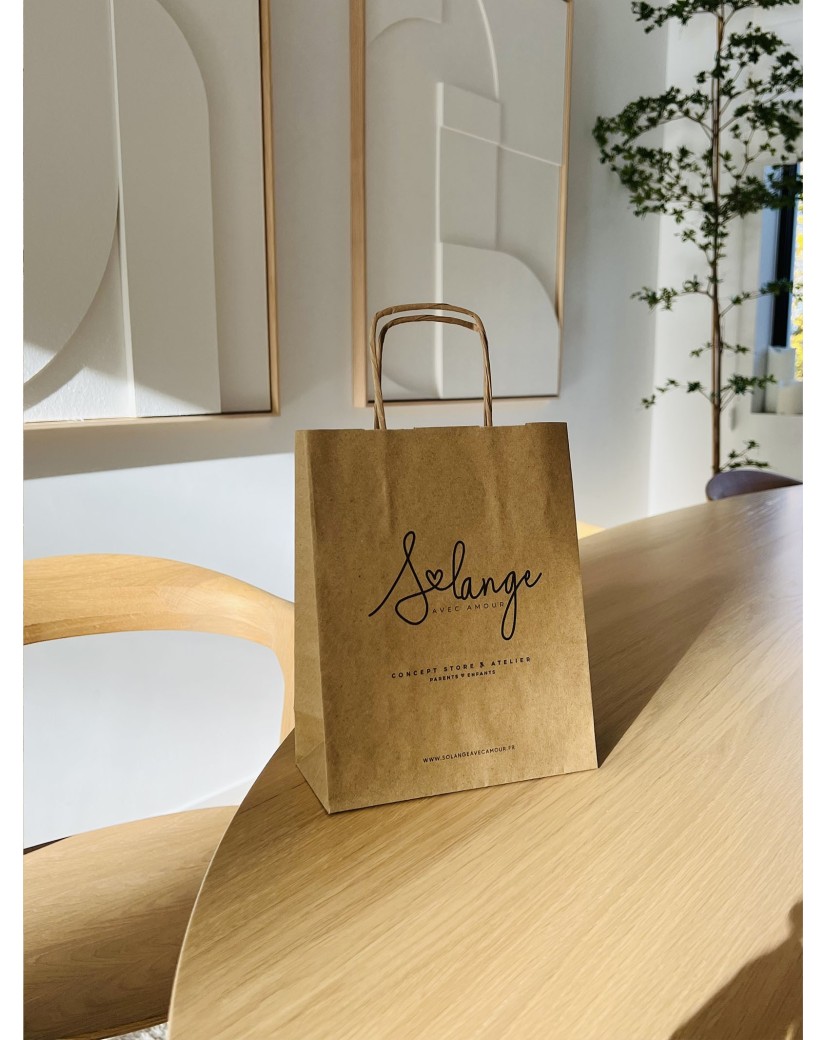 Bolsa Kraft S – Formato Compacto, Gran Aliado Profesional