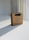 Bolsas de papel de lujo - Kraft XS - Asas de cinta