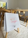 Sac Kraft Blanc L Horizontal – Large, Pratique Et Personnalisable