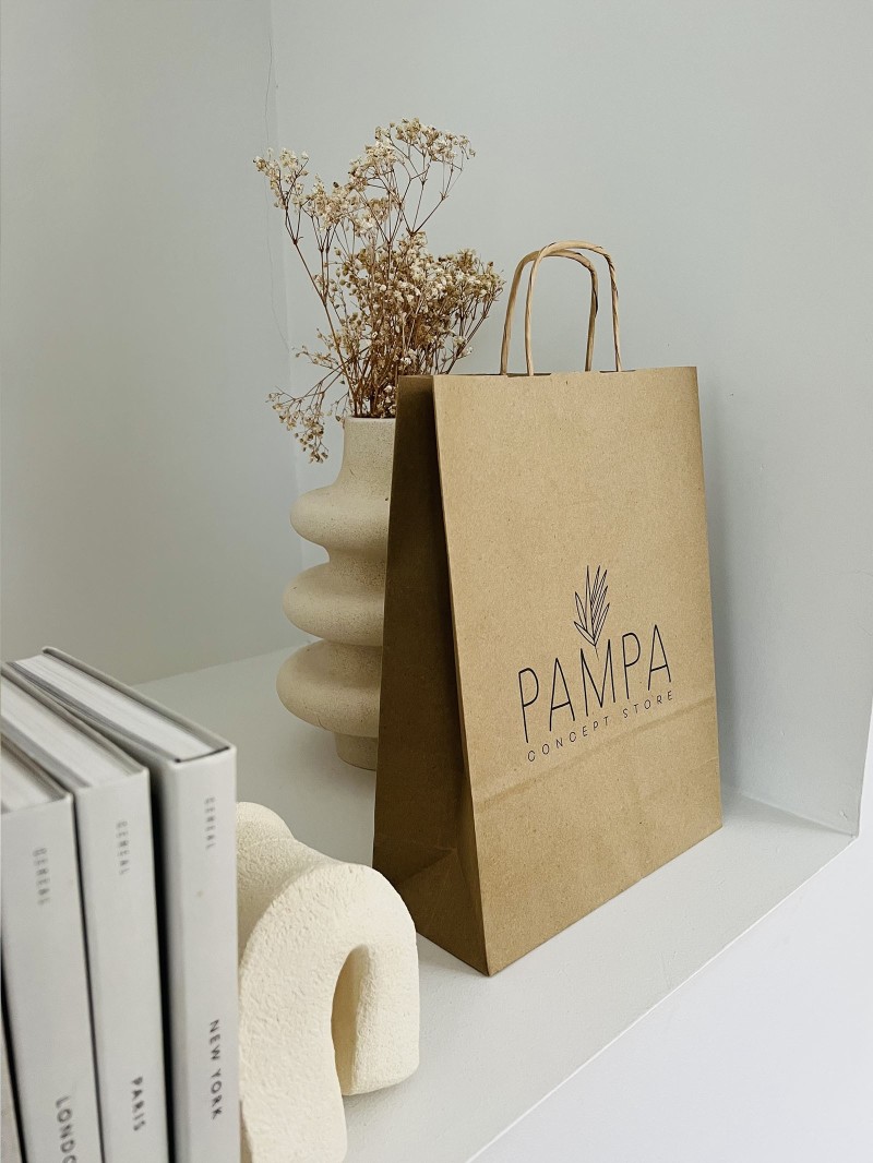Bolsa kraft M – Ecológica, personalizable y lista para enviar
