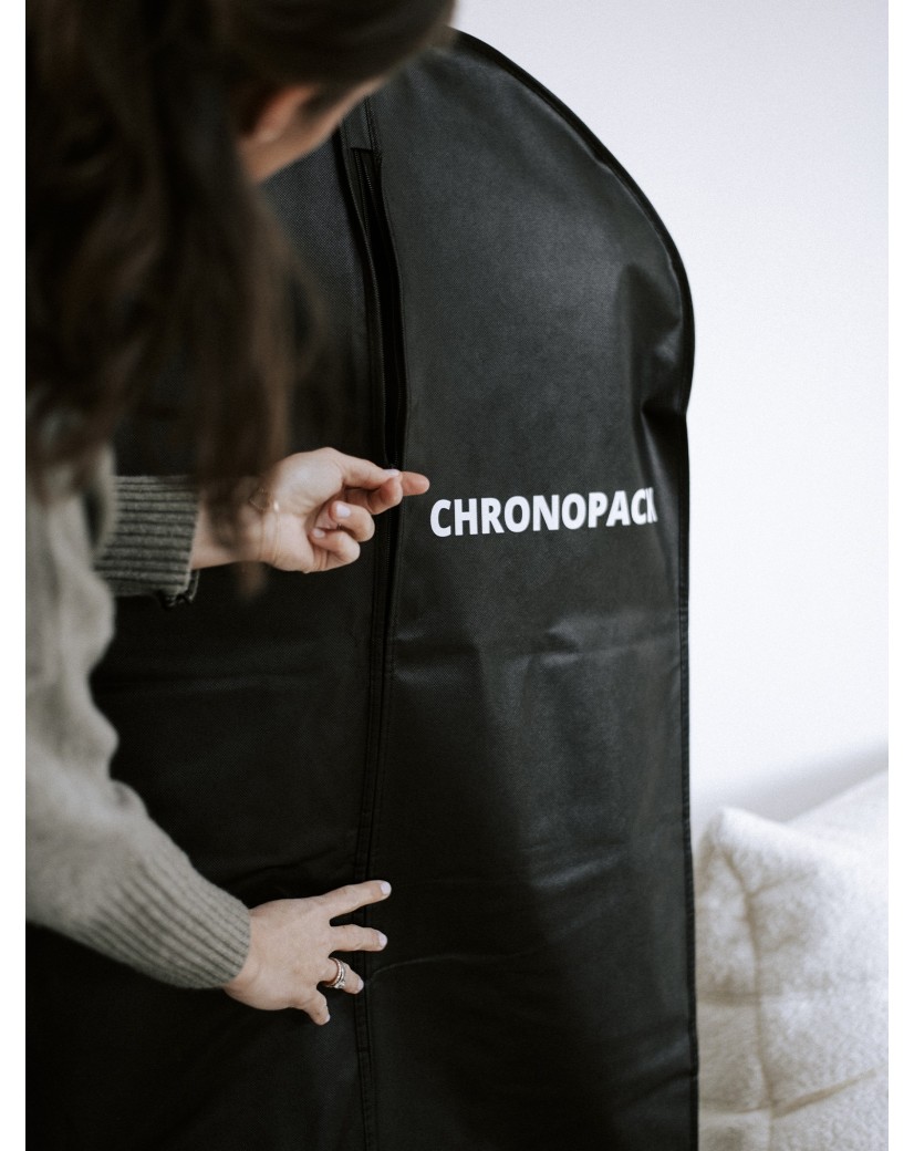 Funda para ropa MILAN - Negra (65x140 cm)
