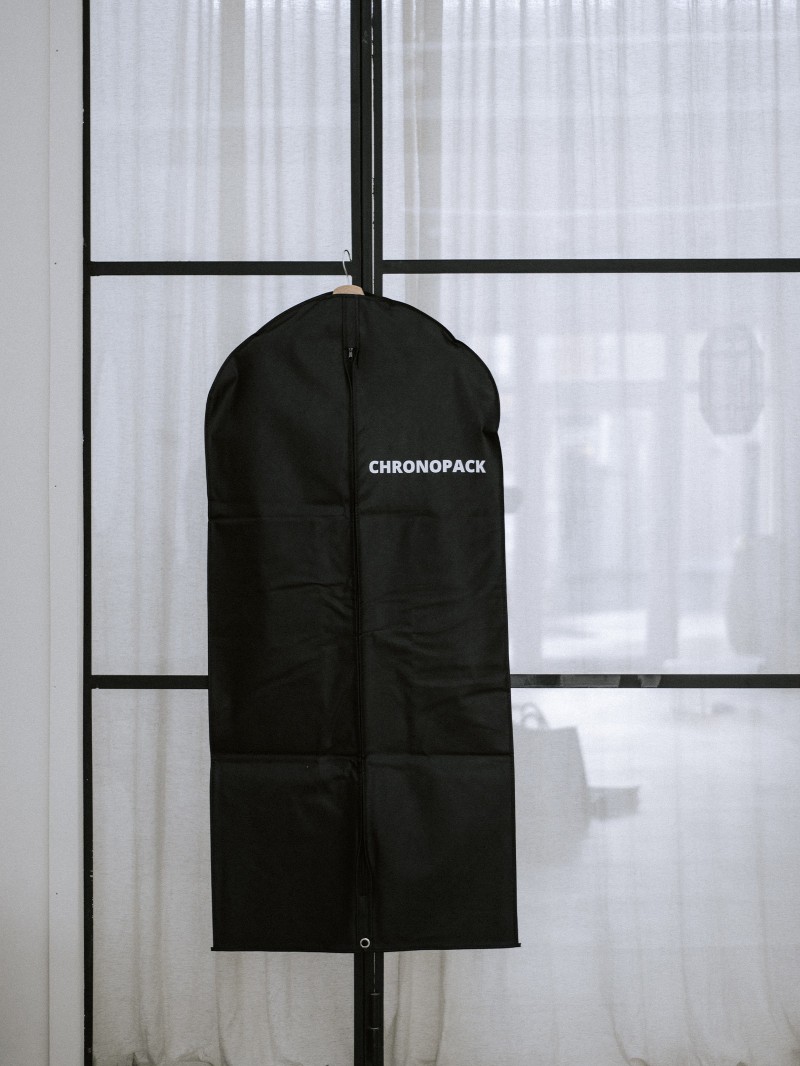 HOUSSE À VÊTEMENTS MILAN - NOIR (65x140cm)