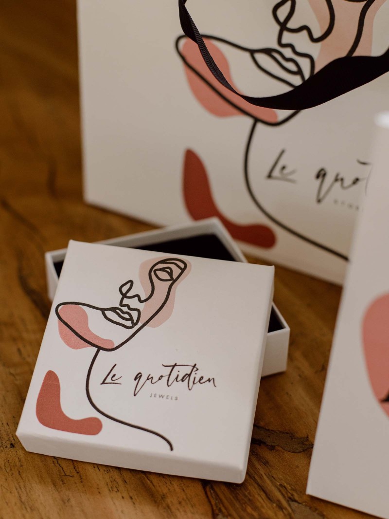 Joyeros blancos personalizados - Pedido rápido