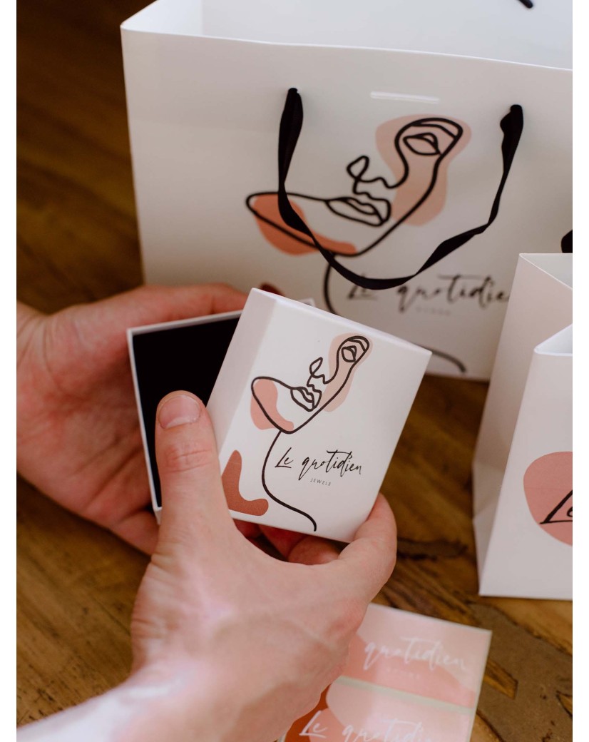 Joyeros blancos personalizados - Pedido rápido