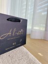 Luxury Paper Bag – Black – S (25x10x20 cm)