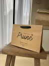 Luxury paper bags - Kraft M - Ribbon handles