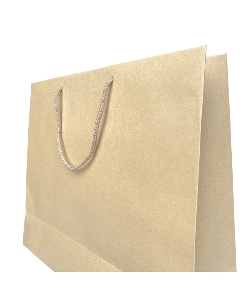 Luxe papieren tas - Handvat Koord