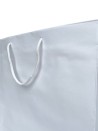 Luxe papieren tas - Handvat Koord Wit