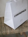 Flat handle bags - White SNACK TAKEAWAY