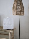 Flat handle bags - White SNACK TAKEAWAY