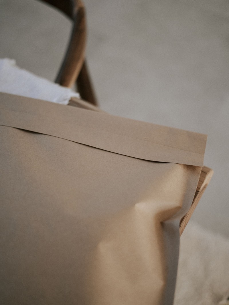 Customized ecological envelopes in recycled kraft - Order now
