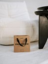 Luxe Papieren Tas - Handvat Zwart Lint - Kraft XS