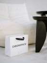 Luxe papieren tas - Handvat Zwart Lint - Wit S