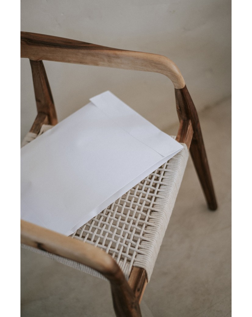 MAILERBAG ZARA - WIT M (30X10X42CM)