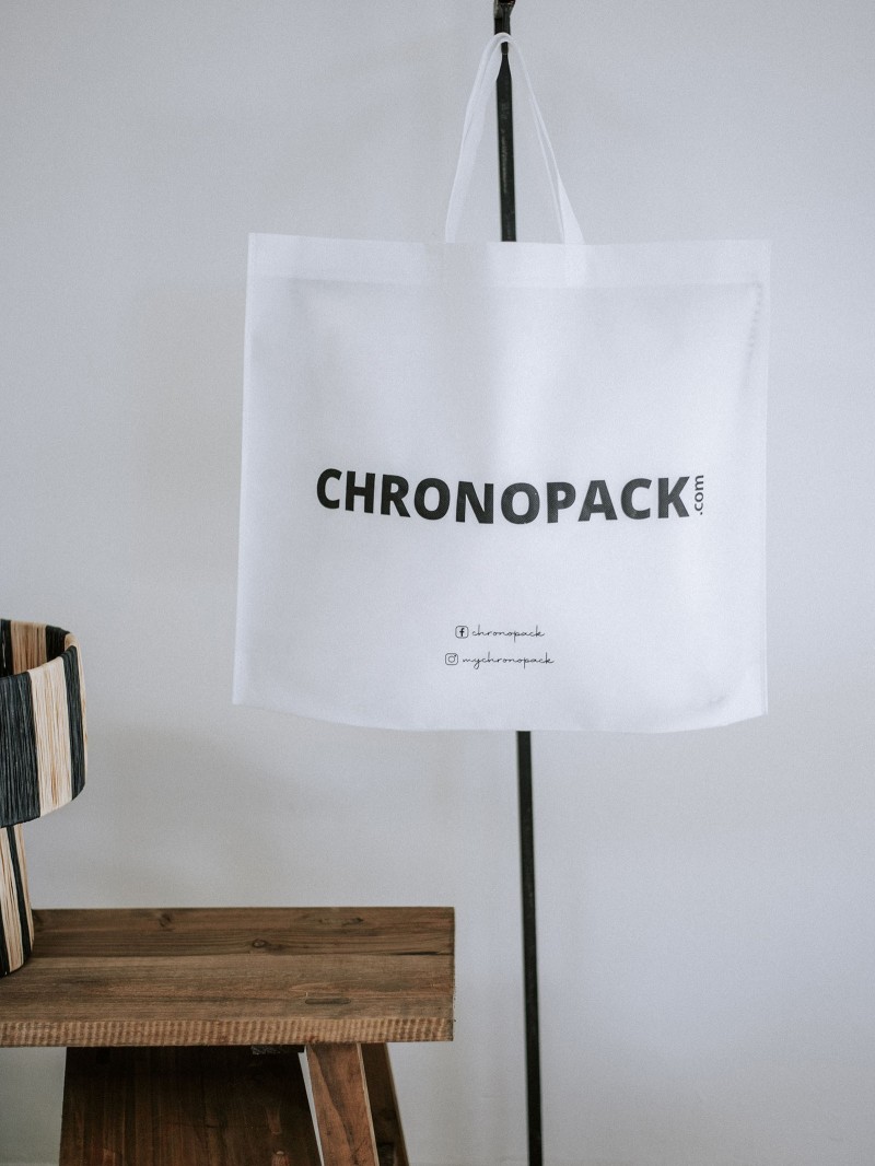 SAC MARSEILLE BLANC - L (55x10x45cm)